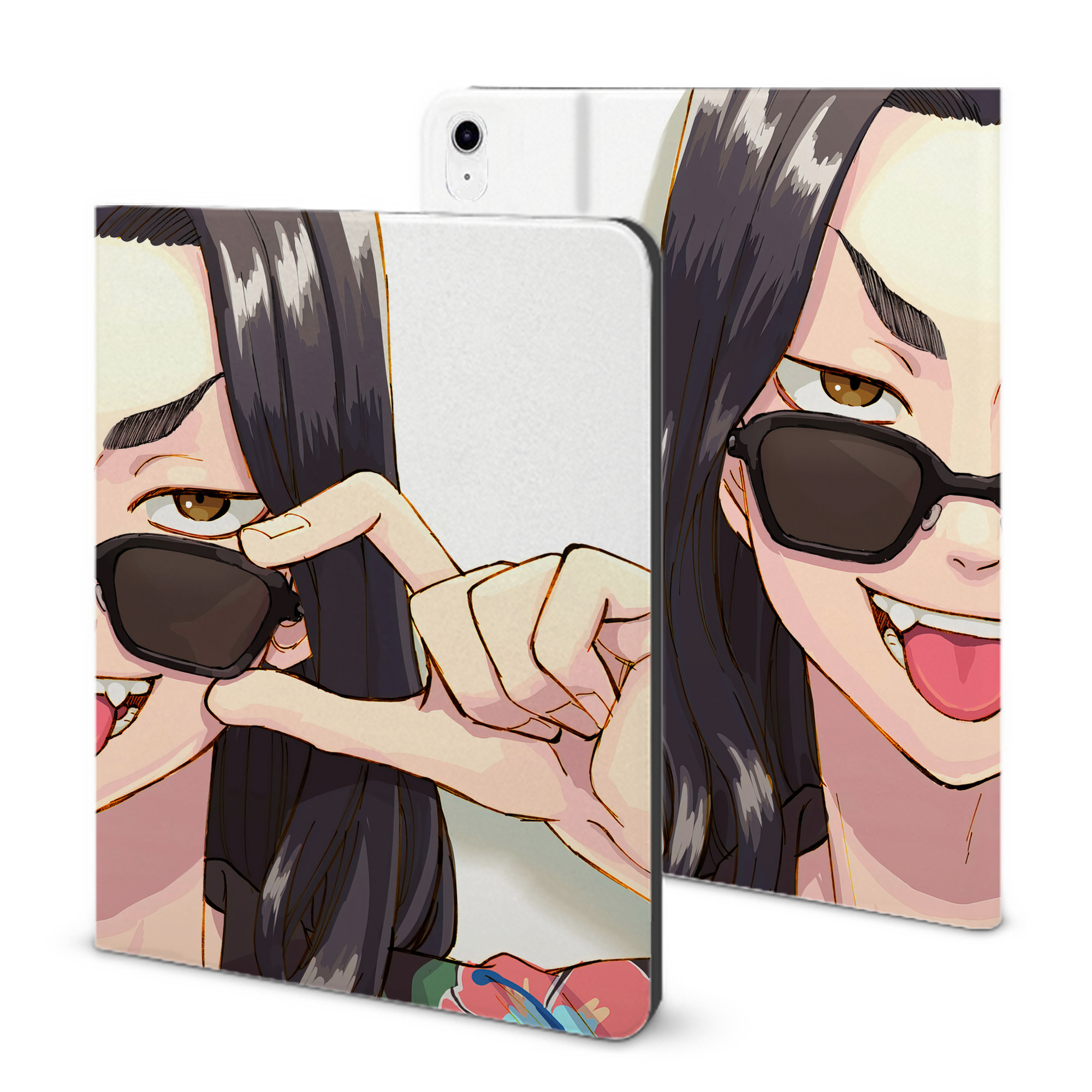 （画像用） 東京リベンジャーズ Tokyo Revengers IPad ケース ブック型 PUレザー TPU 耐衝撃 軽量 薄型 ペン収納なし 全面保護 IPad 各モデル対応
